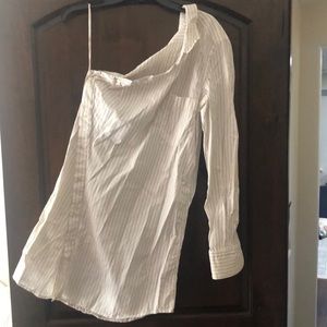 Dolce & Gabbana shirt dress one shoulder